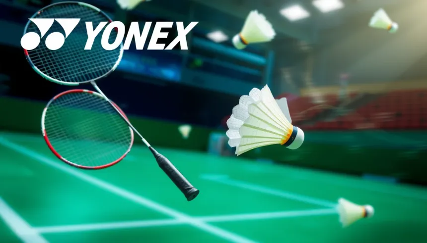 Yonex sports equipment main banner